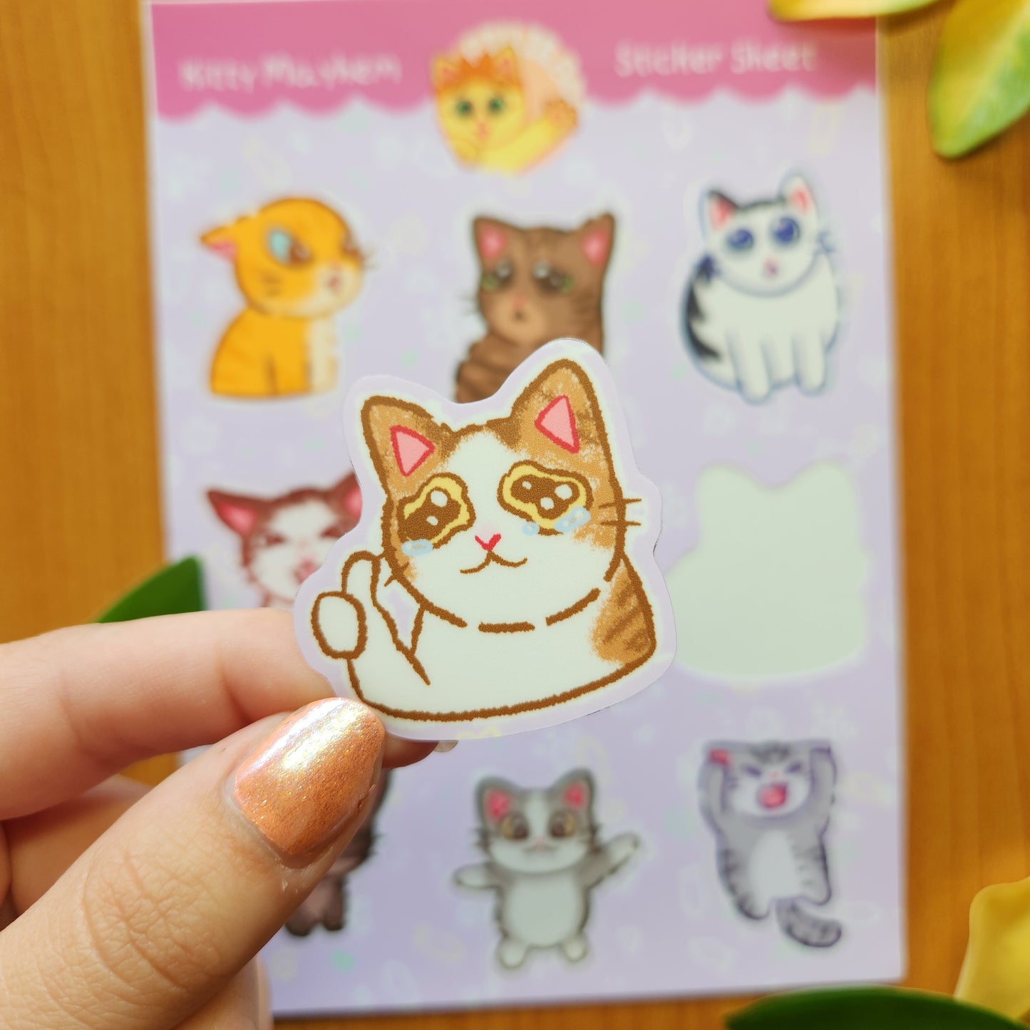 Sticker Sheet | Kitty Mayhem