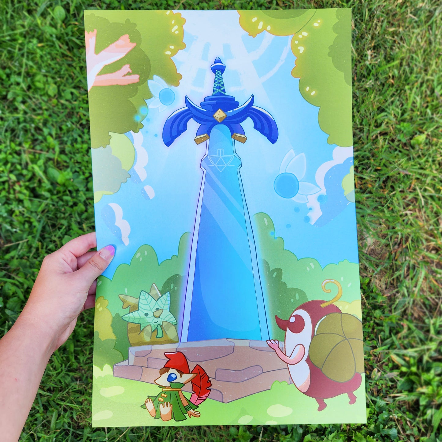 Large Print | Master Sword