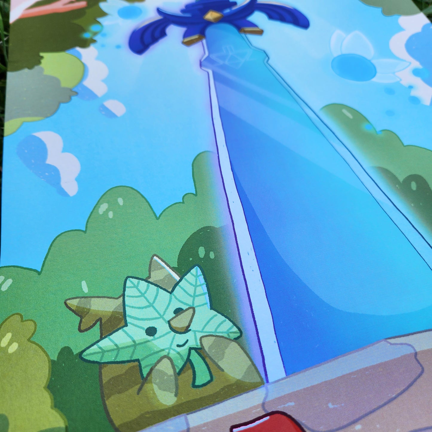 Large Print | Master Sword