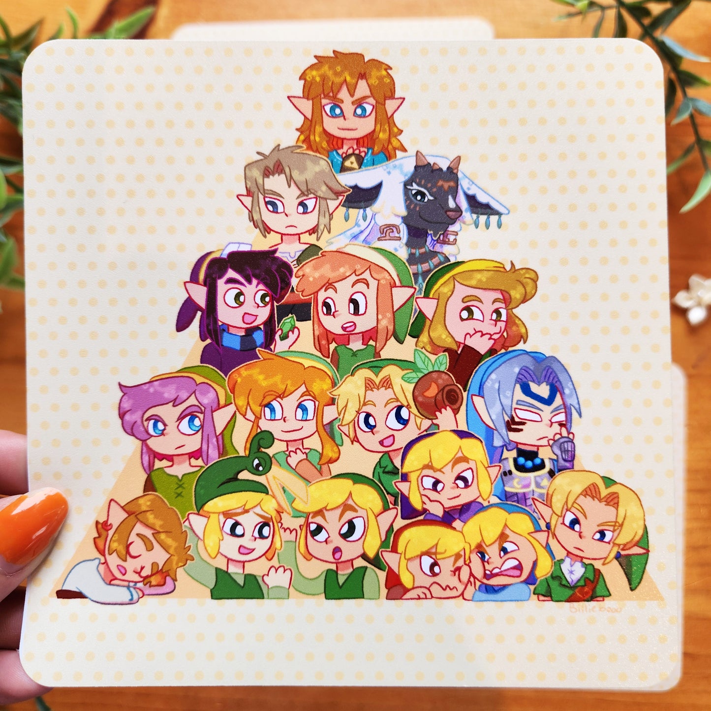 Mini Print | Triforce Squares