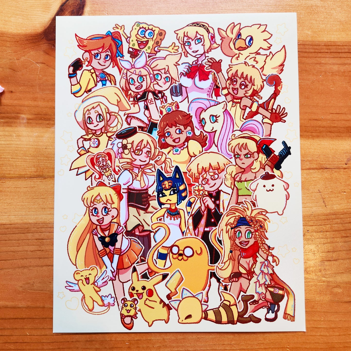 Medium Print | Yellow