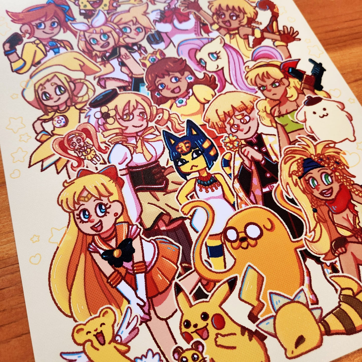 Medium Print | Yellow