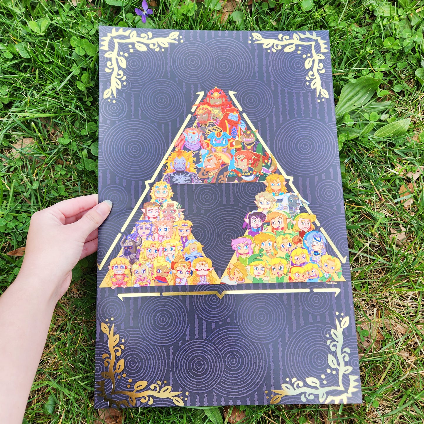 Large Print | Triforce