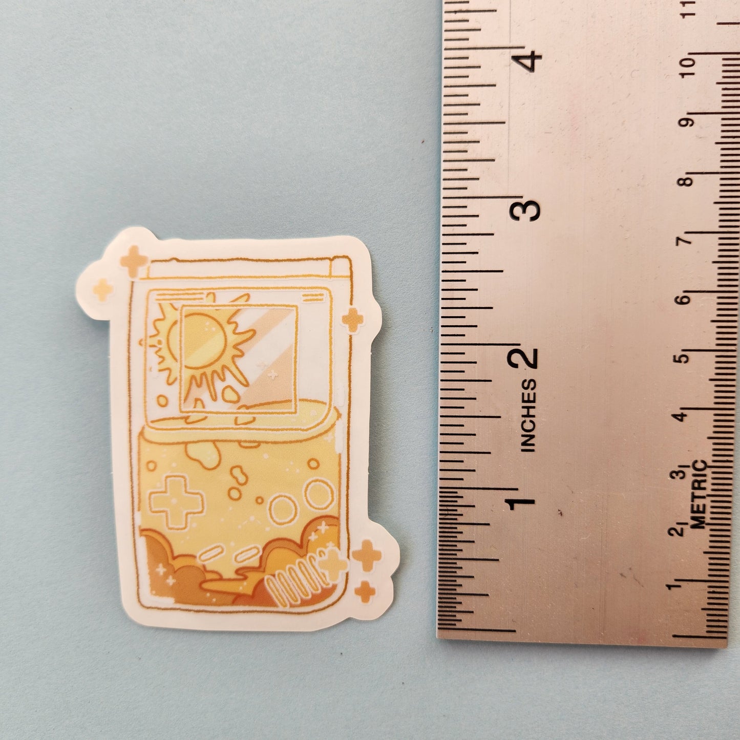 Clear Sticker | Gameboy