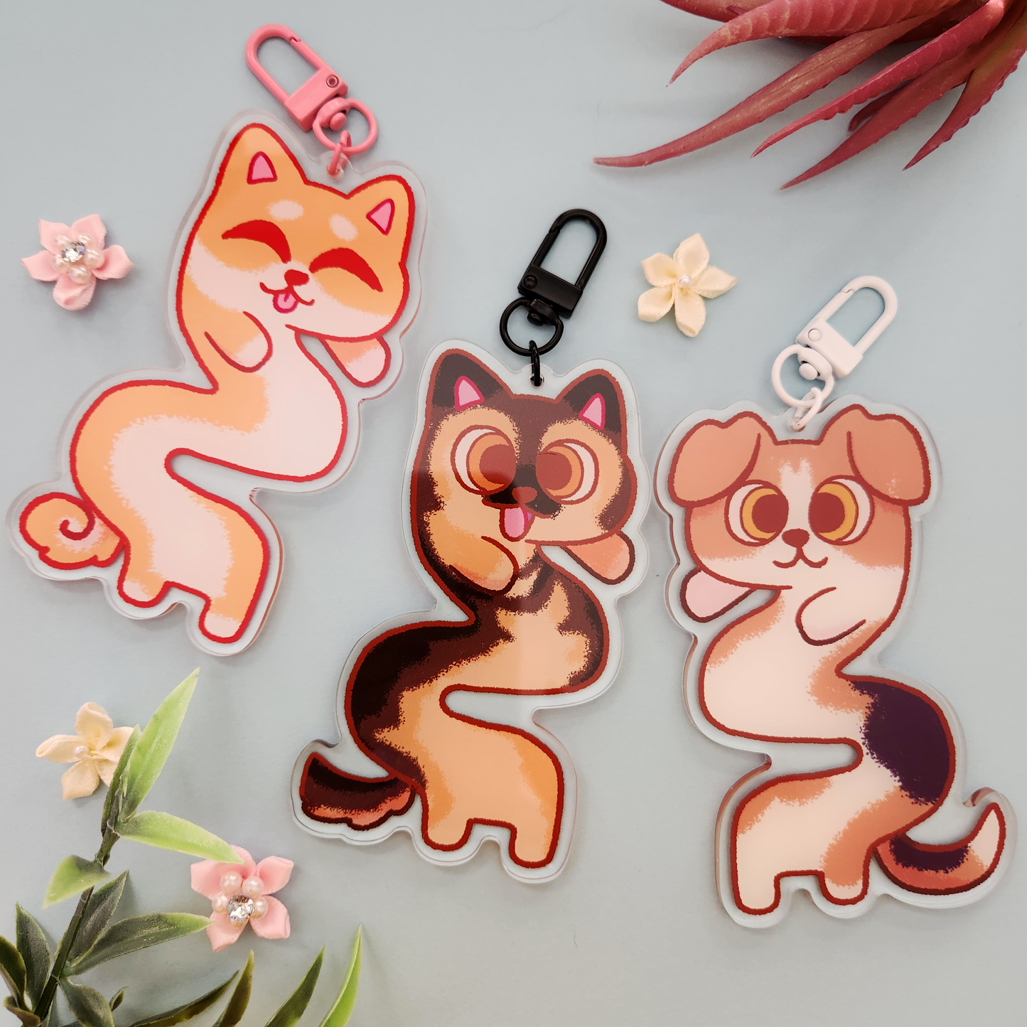 Keychain | Wiggly Pet Dogs