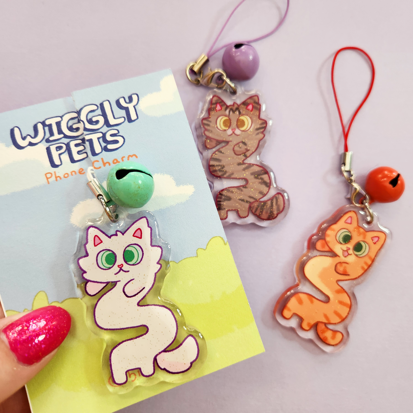 Mini Charm | Wiggly Pets Cats