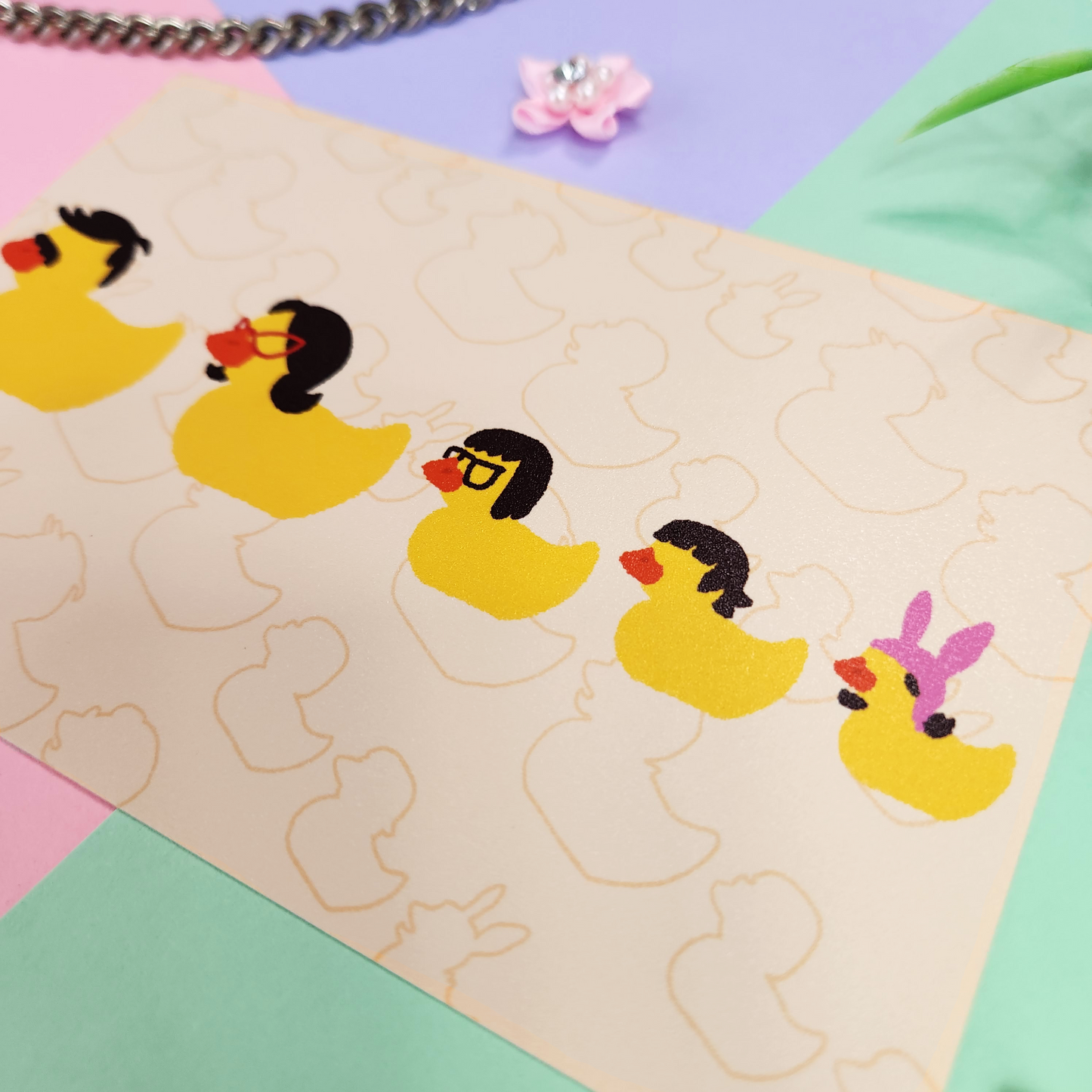 Mini Print |  Lucky Ducks