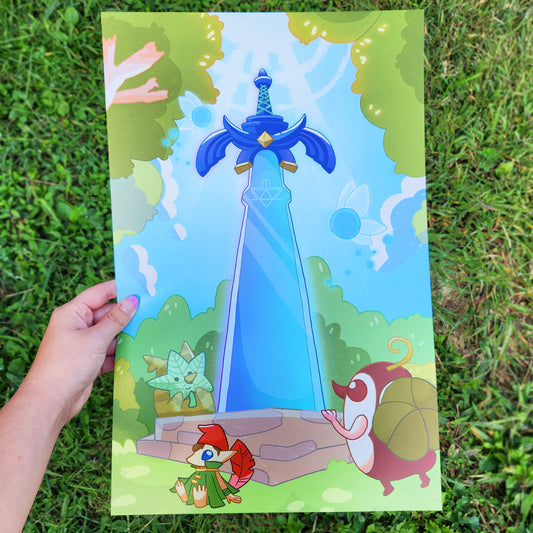 Large Print |  Master Sword