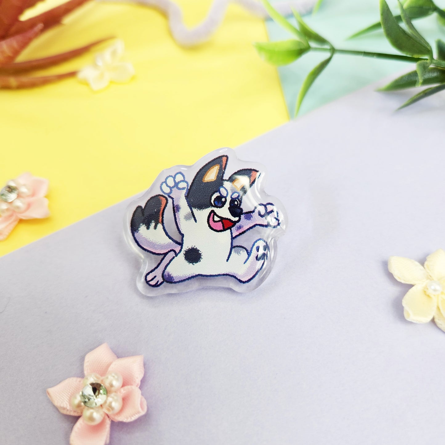 Acrylic Pin | Heeler Family