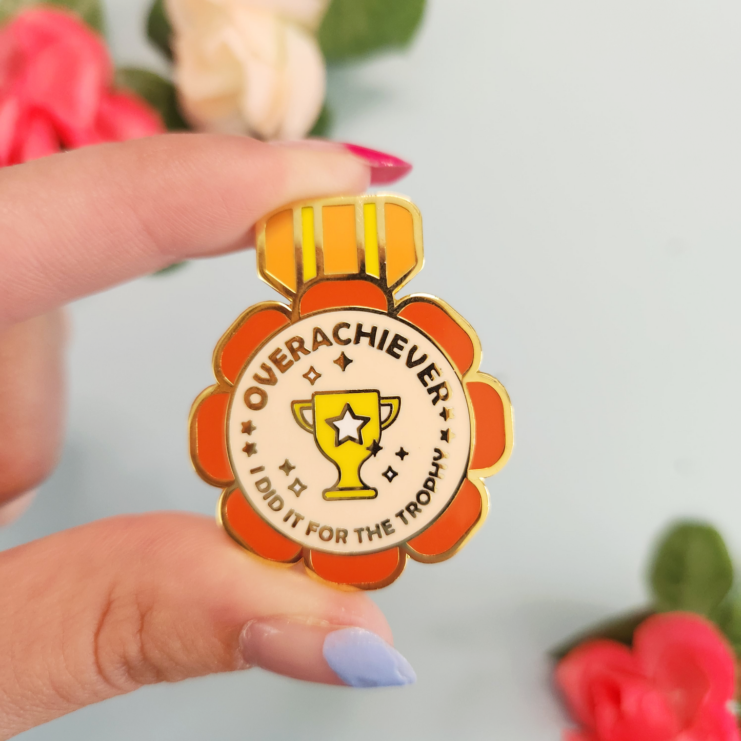 Enamel Pin | Overachiever