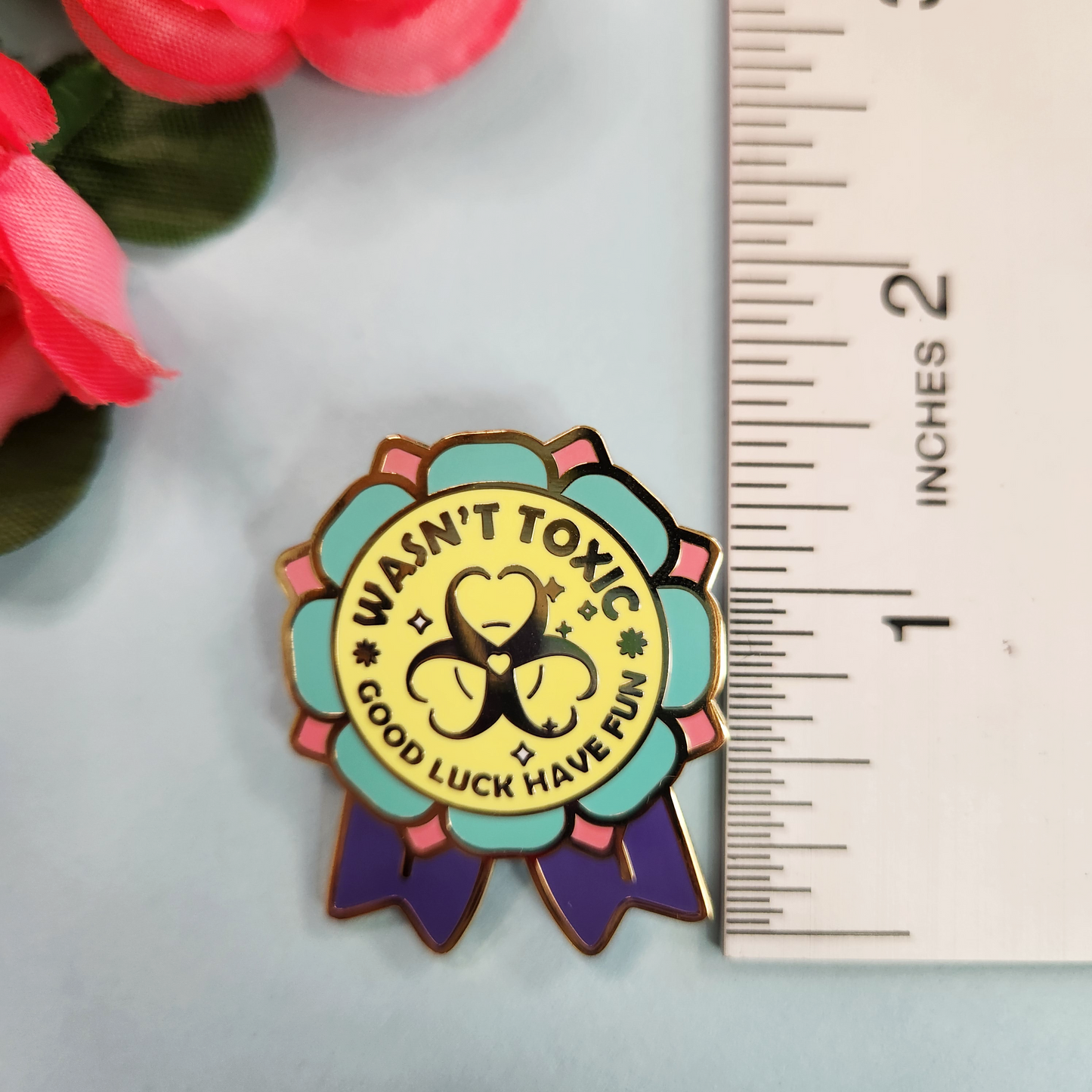 Enamel Pin | Wasn't Toxic