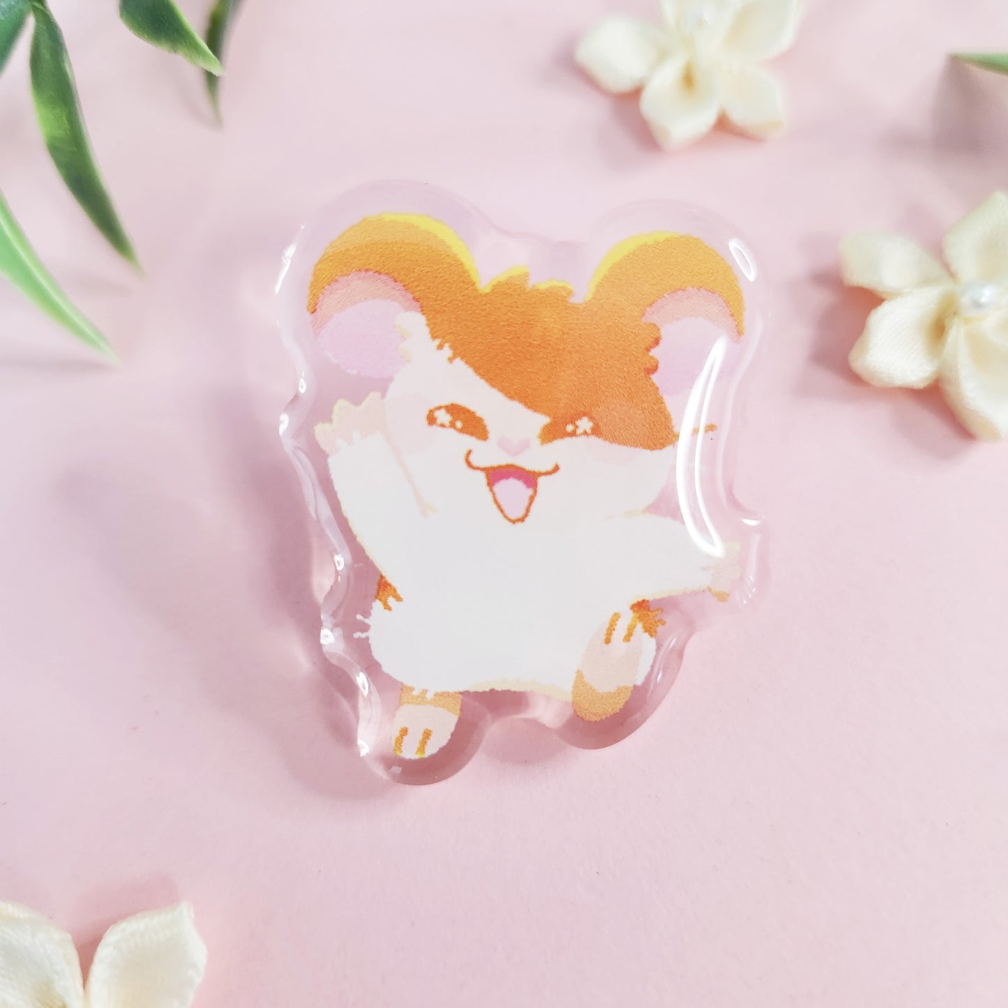 Acrylic Pin | Hamtaro