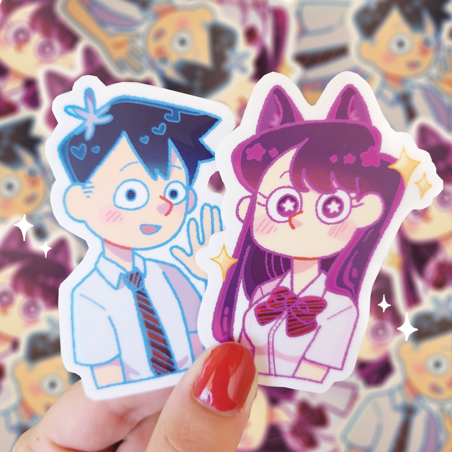 Sticker |  Komi and Tadano