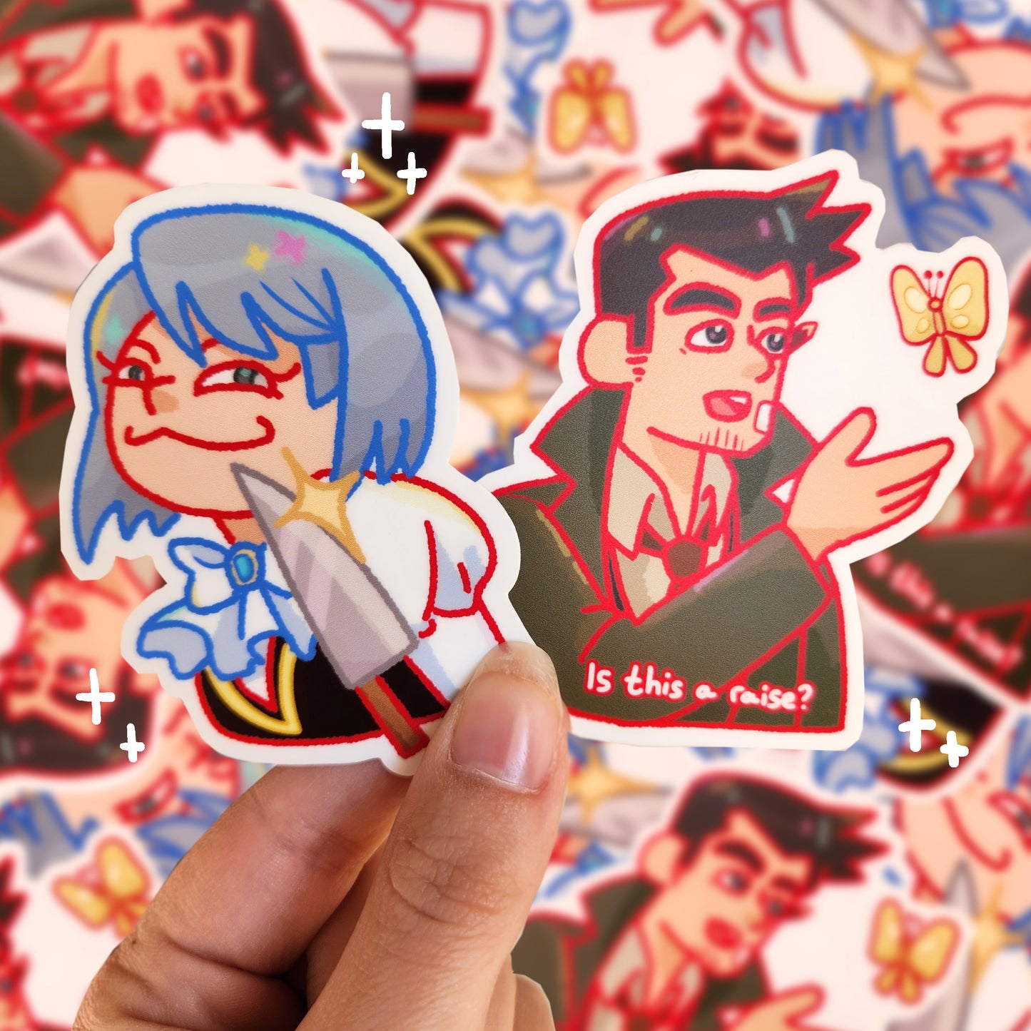 Sticker |  Franziska and Gumshoe