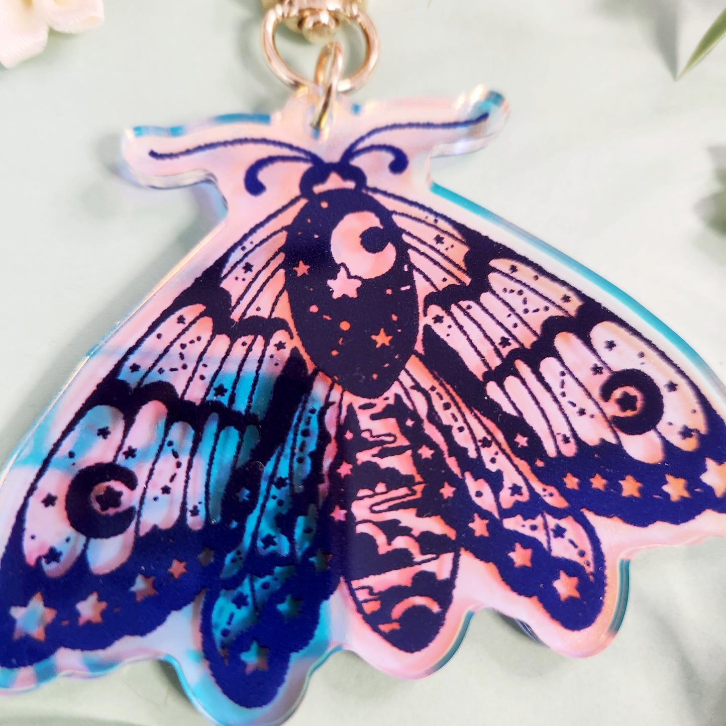 Keychain | Moon Moth