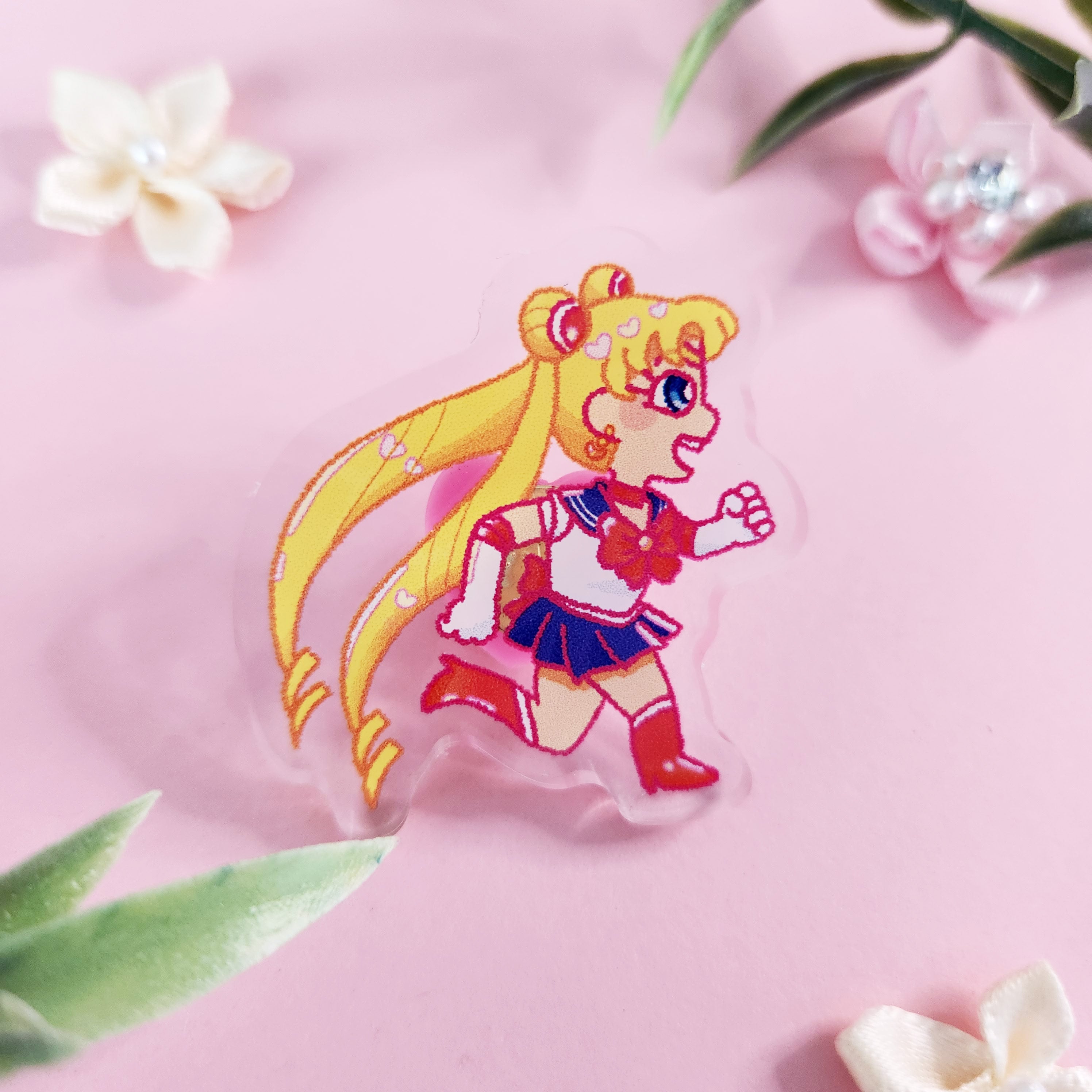 Spring Blossoms factory Sailor Moon pin